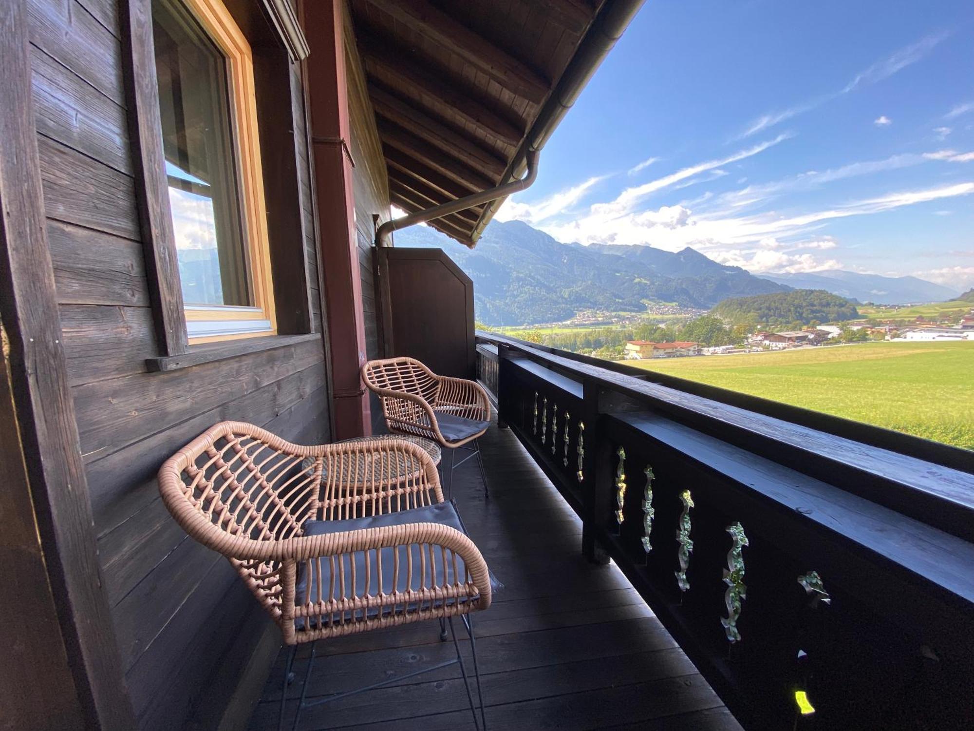 Hotel Waldruh Wiesing Exterior foto